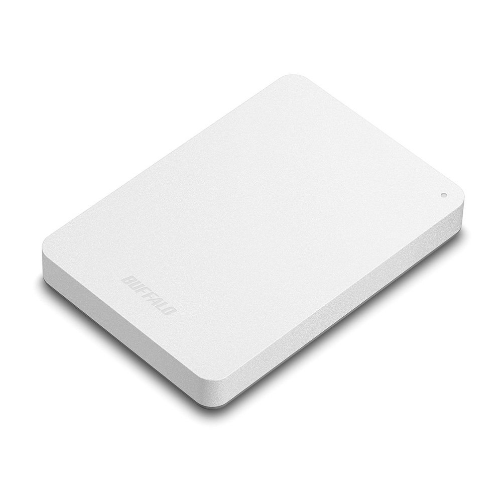 Amazon | BUFFALO 耐衝撃対応 2.5インチ 外付けHDD 1TB ホワイト HD